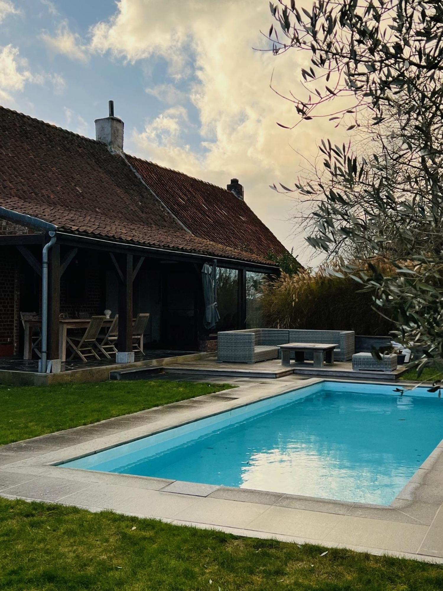 Zen Op Vakantie @Vakantiehoeve Met Zwembad Villa Lierde Kültér fotó