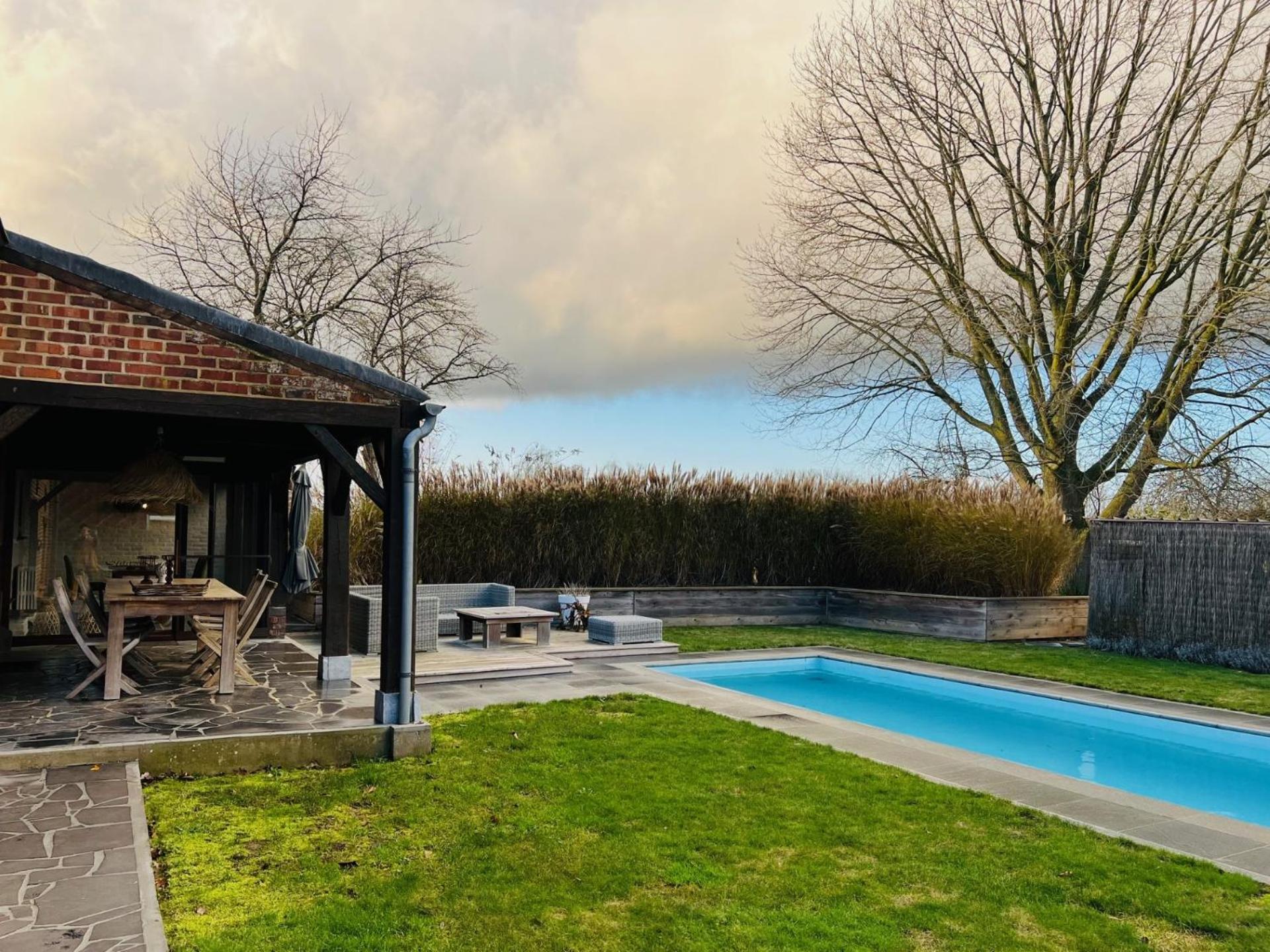 Zen Op Vakantie @Vakantiehoeve Met Zwembad Villa Lierde Kültér fotó
